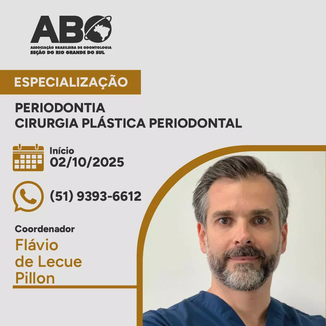 Especialização em periodontia